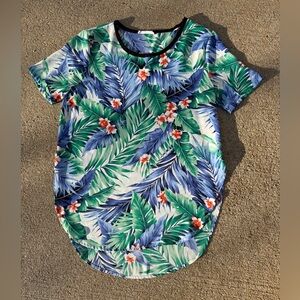 Lush Floral Top - Size S